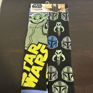New Star Wars Mandalorian Baby Yoda Long Socks